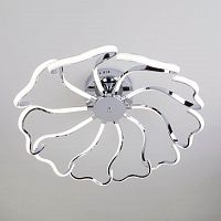 потолочный светодиодный светильник eurosvet begonia 90095/10 хром в Армавире