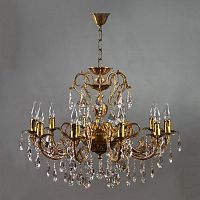 подвесная люстра ambiente alicante 8888/10 ab tear drop бронза в Армавире