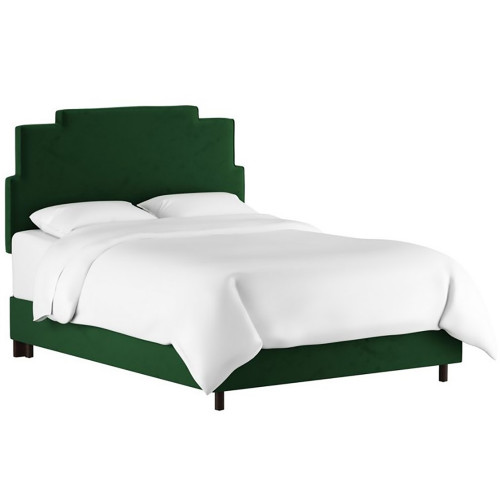 кровать двуспальная 180х200 зеленая paxton emerald velvet в Армавире