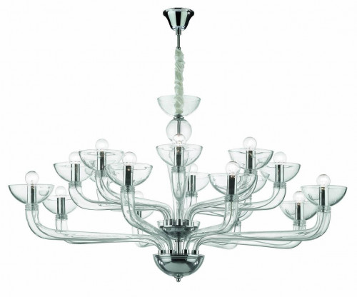 подвесная люстра ideal lux casanova sp16 trasparente в Армавире