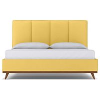 кровать двуспальная 180х200 желтая carter gold в Армавире