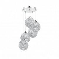 дизайнерская подвесная люстра spot light imperia 8220528 хром в Армавире