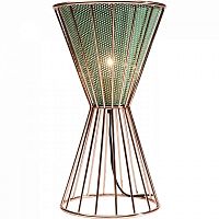 лампа настольная hourglass зеленая в Армавире