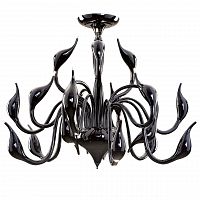 потолочная люстра lightstar cigno collo bk 751187 в Армавире