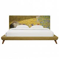 кровать двуспальная 160х200 желтая the kiss в Армавире