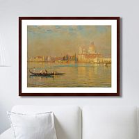картина: venice lagoon, 1899г. в Армавире