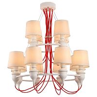 подвесная люстра arte lamp sergio a3325lm-8-4wh в Армавире