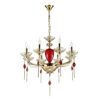 подвесная люстра odeon light donna 3927/8 в Армавире