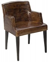 стул с подлокотниками monza vintage olive в Армавире