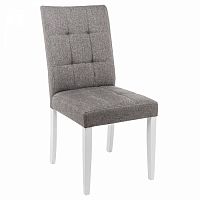 стул деревянный madina white / fabric pebble в Армавире