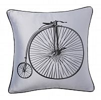 подушка с ретро-велосипедом retro bicycle grey в Армавире