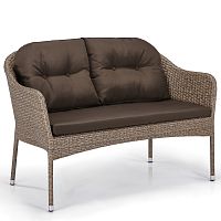 плетеный диван light brown коричневый в Армавире