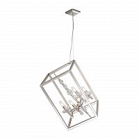подвесная люстра lucia tucci inessa 3850.4 silver в Армавире