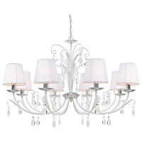 подвесная люстра arte lamp romana snow a1743lm-8wh в Армавире