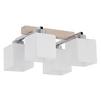 потолочная люстра tk lighting 282 toni 4 бежевая в Армавире