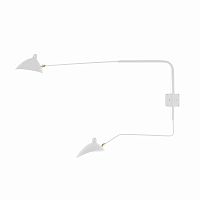 настенный светильник sconce mouille 2 лампы 2 белый в Армавире