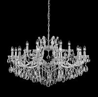 подвесная люстра crystal lux hollywood sp12+6 chrome хром в Армавире
