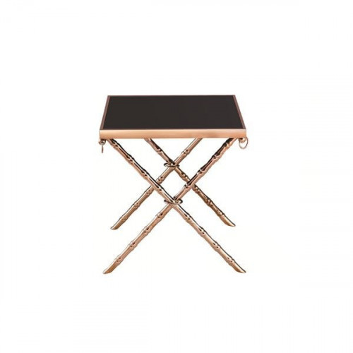 стол кофейный bamboo a серый, серебро, чёрный в Армавире