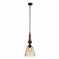 подвесной светильник crystal lux deco sp1 a amber в Армавире