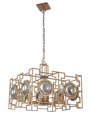 подвесная люстра crystal lux cuento sp8 gold в Армавире