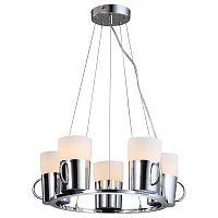 подвесная люстра arte lamp brooklyn a9484sp-5cc хром в Армавире