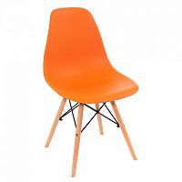стул деревянный eames pc-015 оранжевый в Армавире