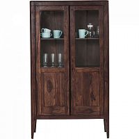 шкаф-витрина brooklyn walnut коричневый 100x40 в Армавире