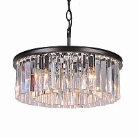 подвесной светильник odeon 6b/p black/clear от delight collection в Армавире