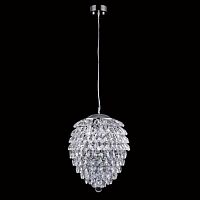 подвесной светильник crystal lux charme sp3+3 led chrome/transparent в Армавире