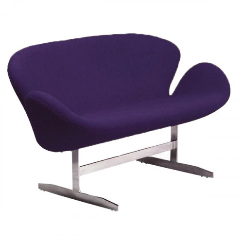 диван swan sofa прямой фиолетовый в Армавире