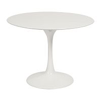 стол журнальный eero saarinen style tulip table белый в Армавире