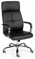 кресло для руководителя norden chairs алекс, обивка: искусственная кожа, цвет: экокожа черная в Армавире