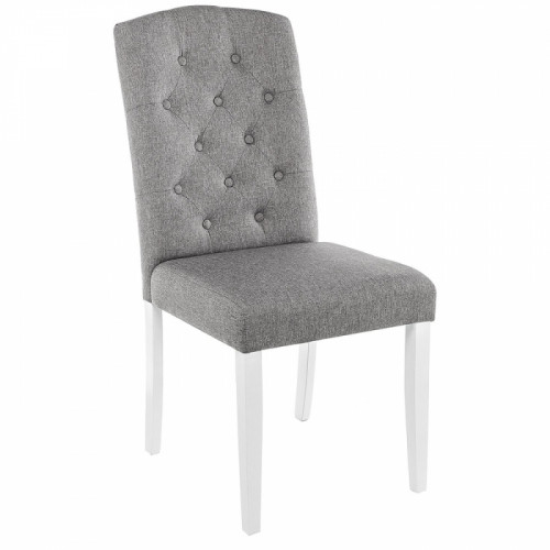 стул деревянный menson white / fabric pebble в Армавире