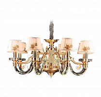 подвесная люстра idlamp michel 404/8-ledoldbronze в Армавире