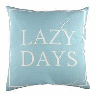 подушка с надписью lazy days в Армавире