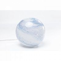 лампа настольная elements голубая в форме шара в Армавире