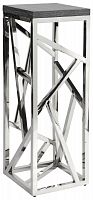консоль geometric высокая 40x40x110 металл, серая столешница в Армавире