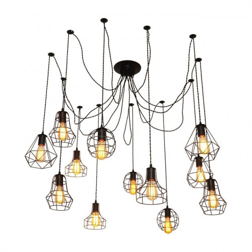подвесная люстра arte lamp a4051sp-12bk в Армавире