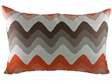 подушка с цветными волнами orange chevron в Армавире