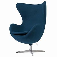 кресло egg chair сине-зеленое в Армавире