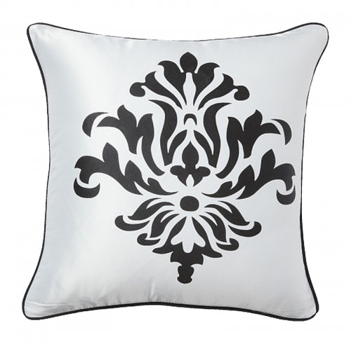 подушка с геральдическими лилиями fleur de lys ii white в Армавире