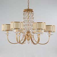 подвесная люстра newport 2906/c бежевая в Армавире