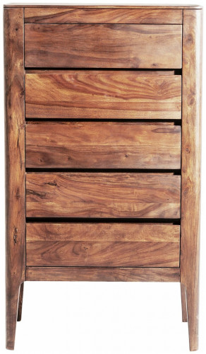 kare design комод высокий brooklyn nature, коллекция "красоты бруклина" 65*115*40, палисандр, коричневый в Армавире