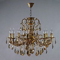 подвесная люстра ambiente alicante 8888/8 ab honey leaf в Армавире