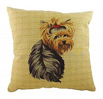 подушка с фото йоркширского терьера yorkie sitting в Армавире