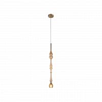 подвесной светильник crystal lux lux new sp1 d amber в Армавире