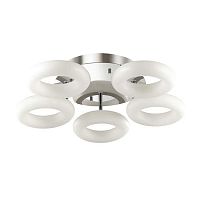 потолочная светодиодная люстра odeon light reggio 3966/65l в Армавире