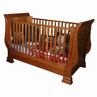 кроватка детская с матрасом коричневая day bed в Армавире