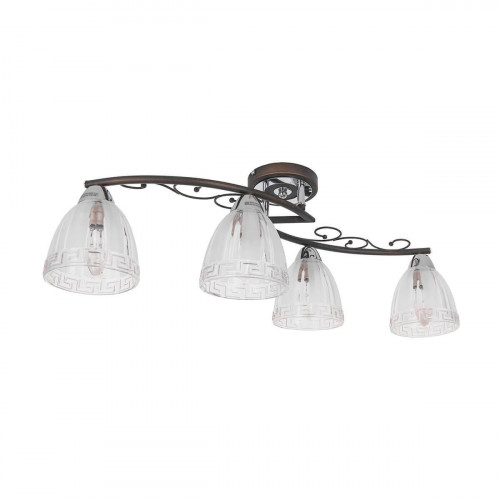 потолочная люстра idlamp nield 232/4pf-blackchrome в Армавире