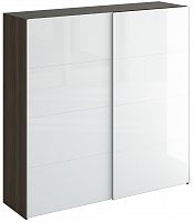 шкаф-купе slide 1700 белый глянец коричневый в Армавире